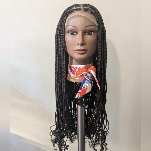 Gorgeous Lace Frontal Knotless Braided Wig - Picture 2 of 16